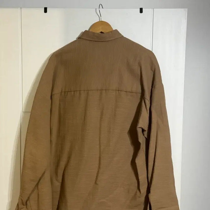 [BUNJANG] Beige Double Pocket Shirt XL / 베이지 더블포켓 셔츠 XL