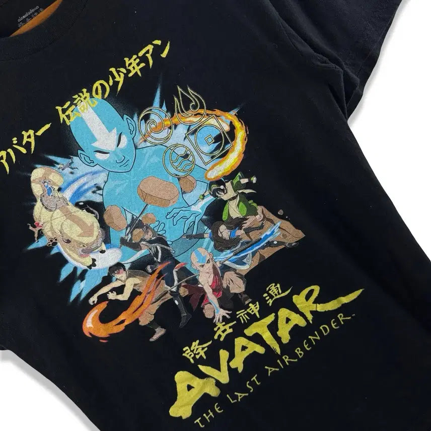 [BUNJANG] Avatar The Last Airbender Official Graphic T-shirt / 아바타 아앙의전설 오피셜 그래픽 티셔츠2070