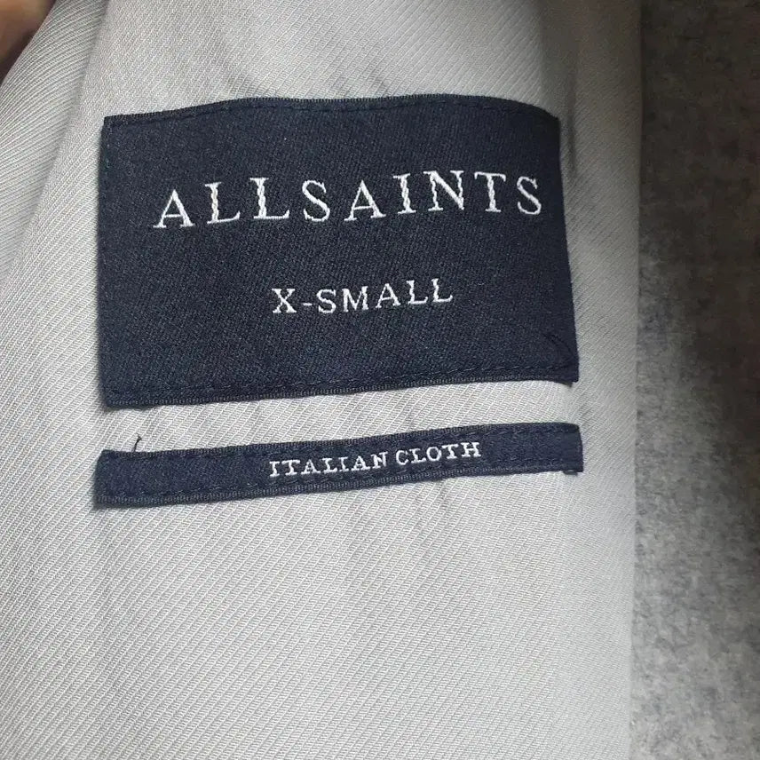 [BUNJANG] AllSaints Oversized Gray Wool Coat / 올세인츠 AllSaints 오버핏 그레이 울 코트 기본템