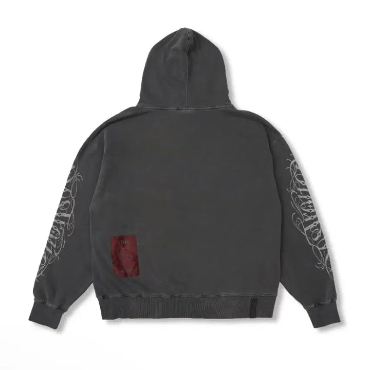 [BUNJANG] Stigma Washed Pigment Charcoal Hoodie XL / 스티그마 워시드 피그먼트 차콜 후드 티셔츠 XL