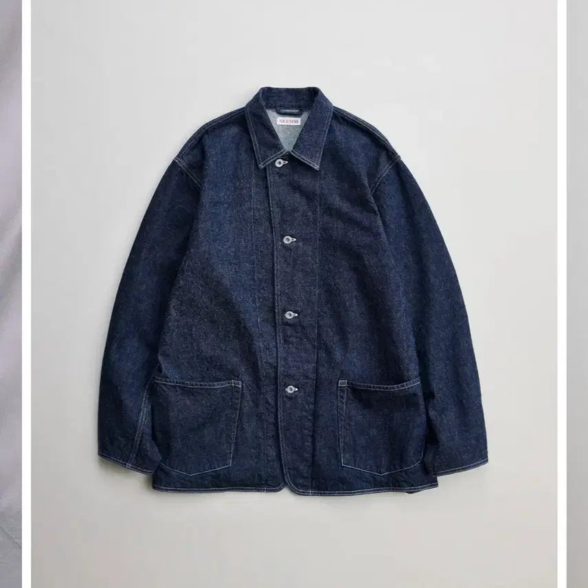 [BUNJANG] Niceness 26ss Leroy Denim Coverall Jacket L / 나이스네스  niceness 26ss 데님커버올 L 새상품