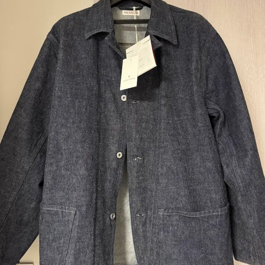 [BUNJANG] Niceness 26ss Leroy Denim Coverall Jacket L / 나이스네스  niceness 26ss 데님커버올 L 새상품