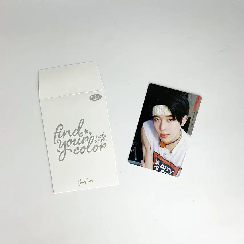 [BUNJANG] NCT WISH Sion Find Your Color Photocard / 엔시티위시 시온 파인드유어컬러 포카 포토카드