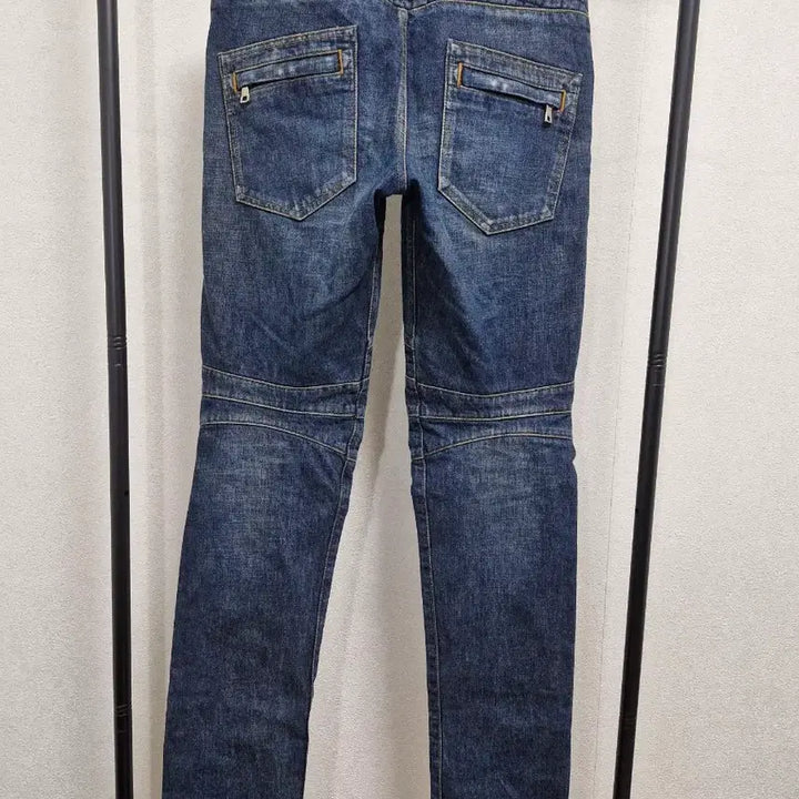 [BUNJANG] Balmain FW12 Quilted Biker Jeans / [30] 발망 FW12 퀼팅 바이커진
