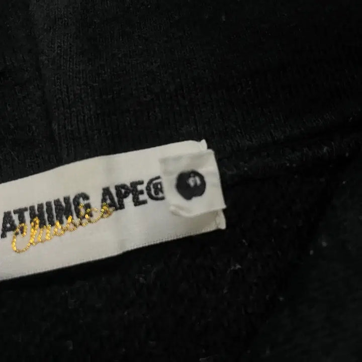 [BUNJANG] Bape Baby Milo Hoodie Black / 베이프 Bape 베이비마일로 후드티 블랙