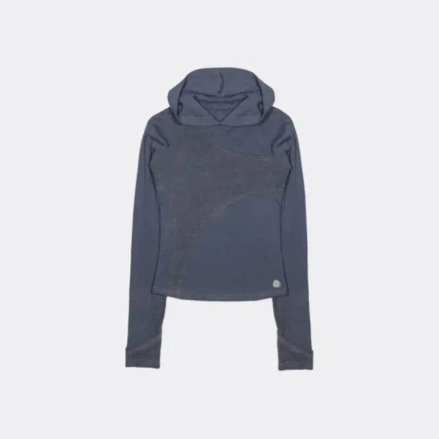 [BUNJANG] Smart Urban Useful Raw Edge Hoodie (Blue) / 스마트어반유즈풀 Raw edge hoodle 후디 블루