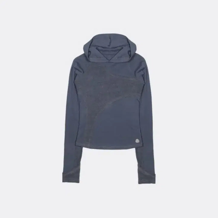 [BUNJANG] Smart Urban Useful Raw Edge Hoodie (Blue) / 스마트어반유즈풀 Raw edge hoodle 후디 블루