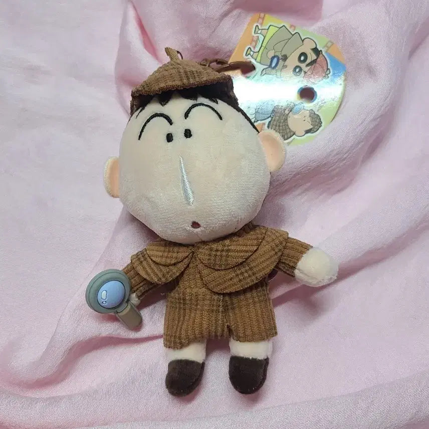 [BUNJANG] Crayon Shin-chan Detective Maeng-gu Keyring / 짱구는 못말려 탐정 맹구 인형 키링