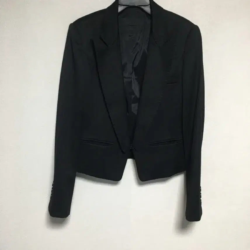 [BUNJANG] Hanseom Mine Black Jacket Italian Material / 한섬 마인 정장 블랙 자켓 이태리소재