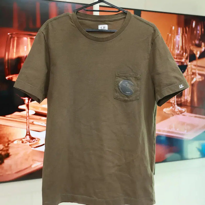 [BUNJANG] C.P Company Lens Pocket T-Shirt - L / C.P Company 렌즈 포켓 티셔츠 L 공용