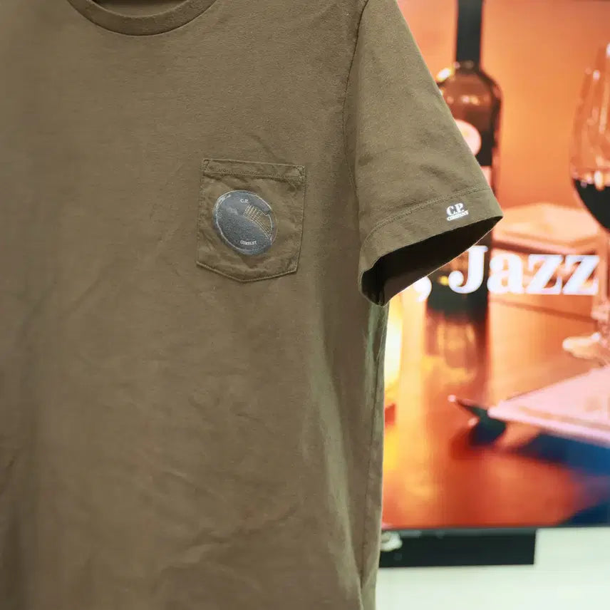 [BUNJANG] C.P Company Lens Pocket T-Shirt - L / C.P Company 렌즈 포켓 티셔츠 L 공용