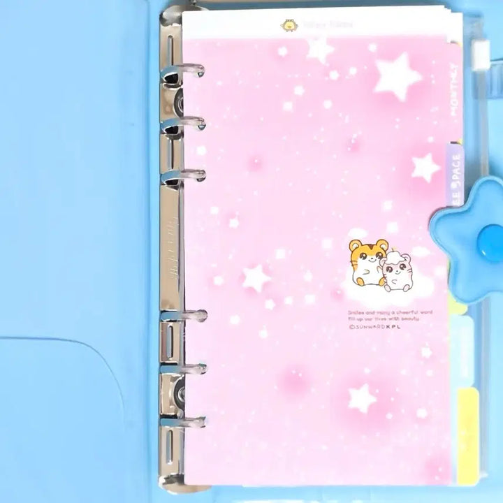 [BUNJANG] Ham Ham Story Hamster Six-Hole Diary / 고전문구 하무하무스토리 햄스터 육공다이어리