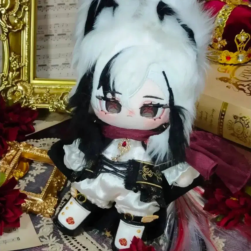 [BUNJANG] Arlecchino 20cm Doll with Bonus Goods / 굿즈 덤 증정) 원신 아를레키노 20cm 솜인형 뼈깅