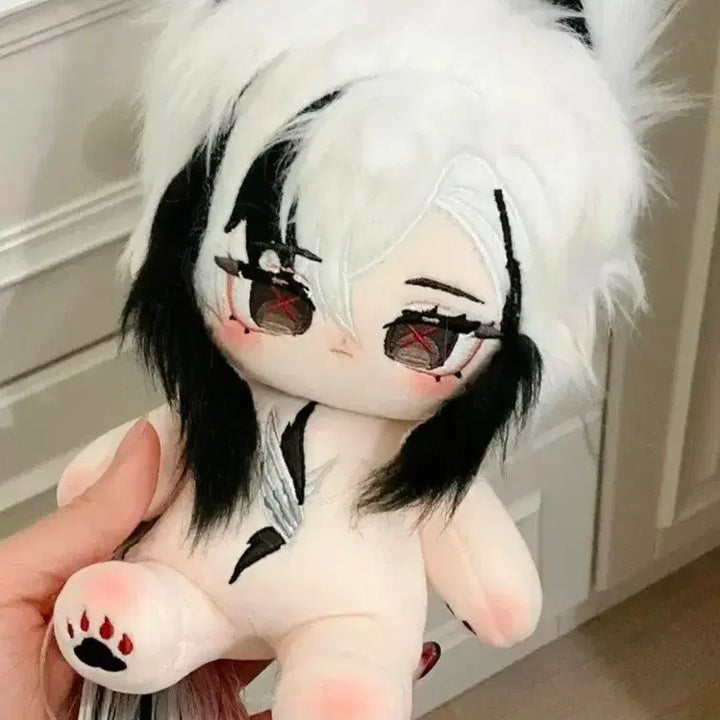 [BUNJANG] Arlecchino 20cm Doll with Bonus Goods / 굿즈 덤 증정) 원신 아를레키노 20cm 솜인형 뼈깅