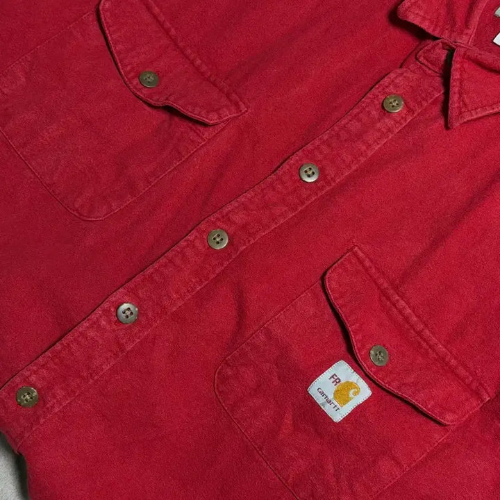 [BUNJANG] Carhartt FR Two Pocket Long Sleeve Shirt L / 칼하트FR 투포켓 긴팔셔츠 L