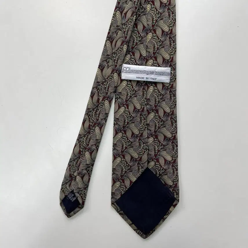 [BUNJANG] Courreges Silk Necktie / 꾸레쥬 정품 명품 넥타이 (COURREGES)