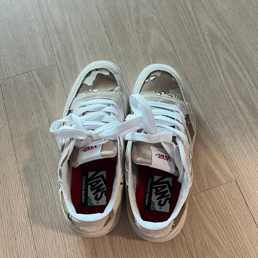 [BUNJANG] Vans Lowland CC Desert Camo Sneakers / 반스 로우랜드 CC 데저트 카모 225mm