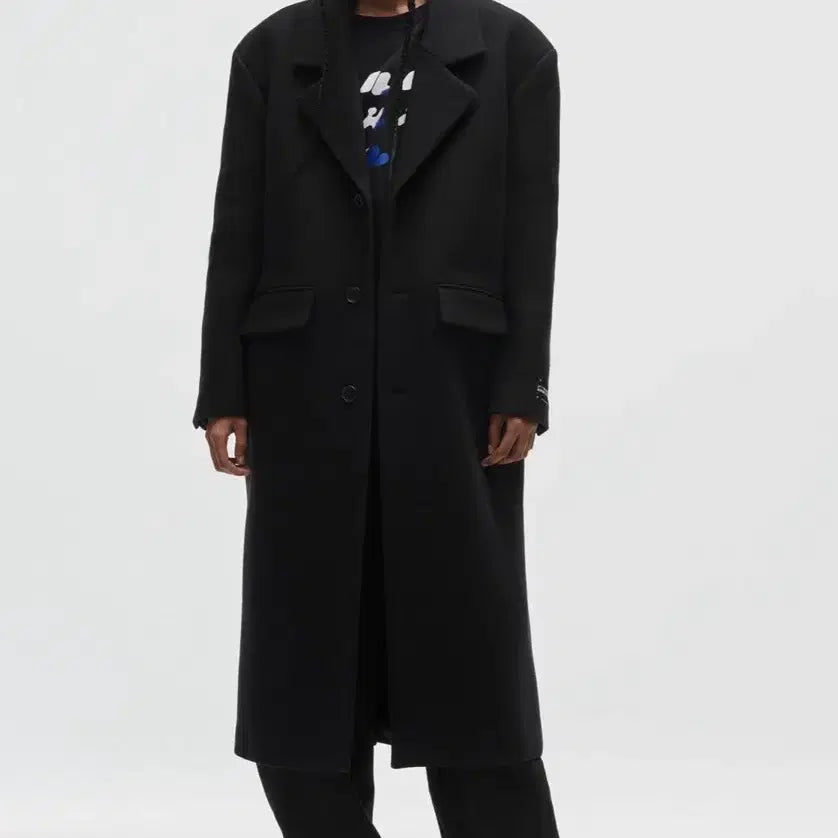 [BUNJANG] ZARA x ADERERROR Wool Blend Oversized Coat / 자라 x 아더에러 콜라보 울 블렌드 오버사이즈 코트 블랙네이비