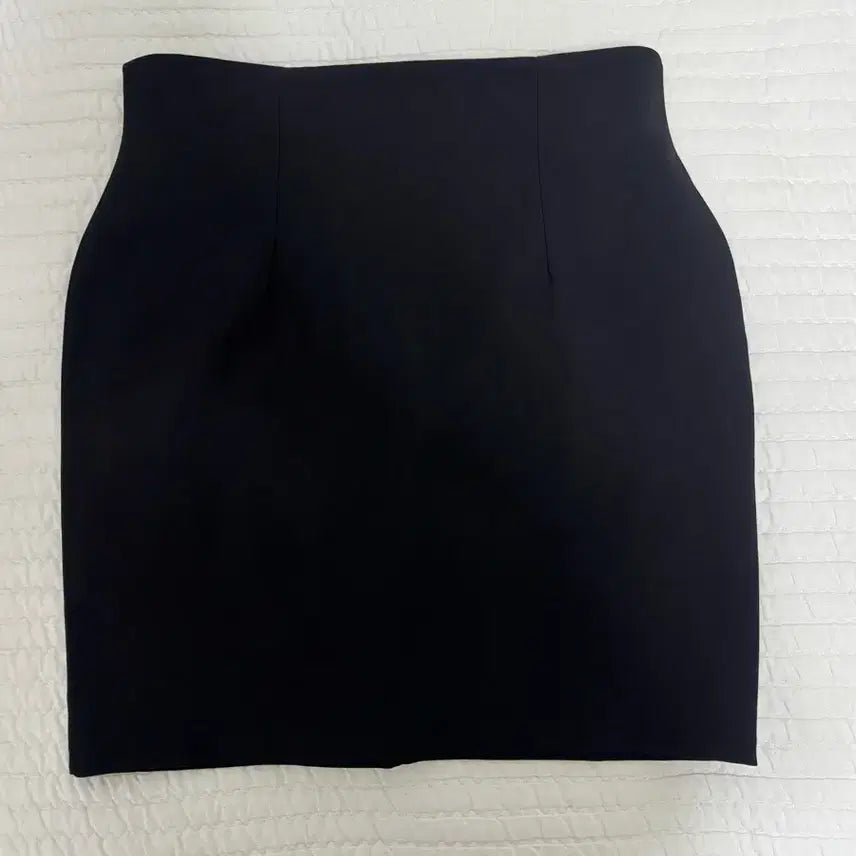 [BUNJANG] Uniqcong Black Mini Skirt L / 유니콩 블랙 미니스커트 L