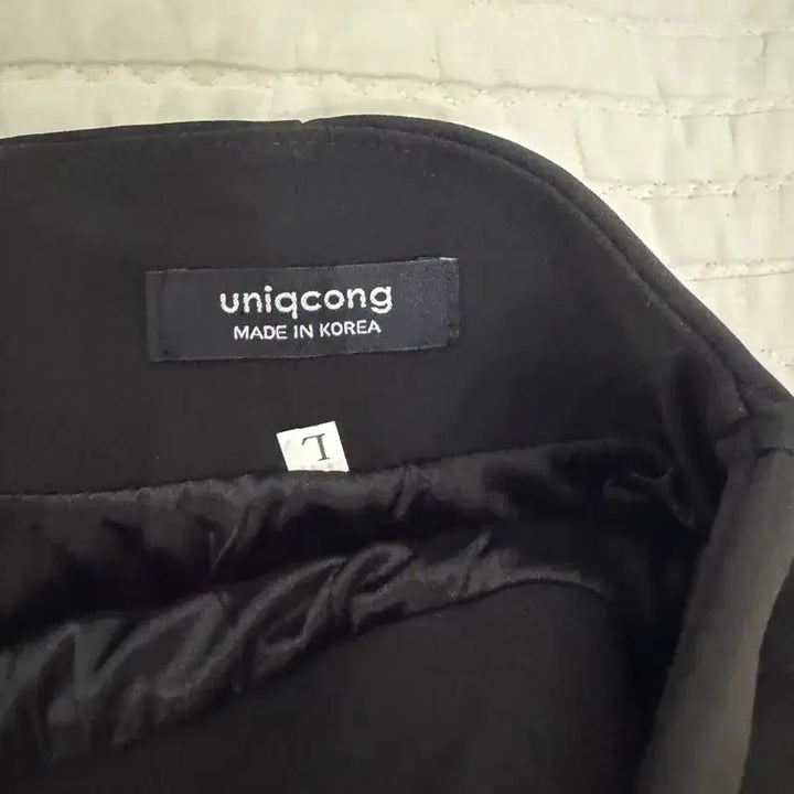 [BUNJANG] Uniqcong Black Mini Skirt L / 유니콩 블랙 미니스커트 L