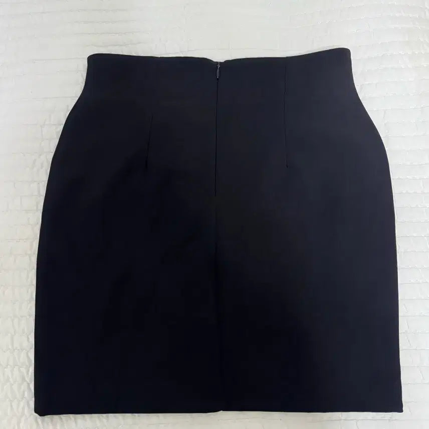 [BUNJANG] Uniqcong Black Mini Skirt L / 유니콩 블랙 미니스커트 L