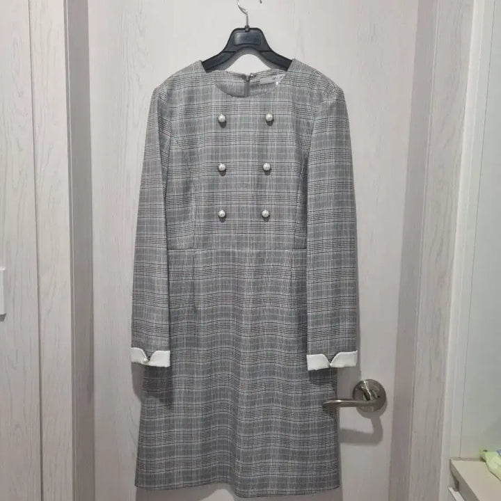[BUNJANG] On&amp;On Check Pattern Dress / 온앤온 체크 패턴 원피스