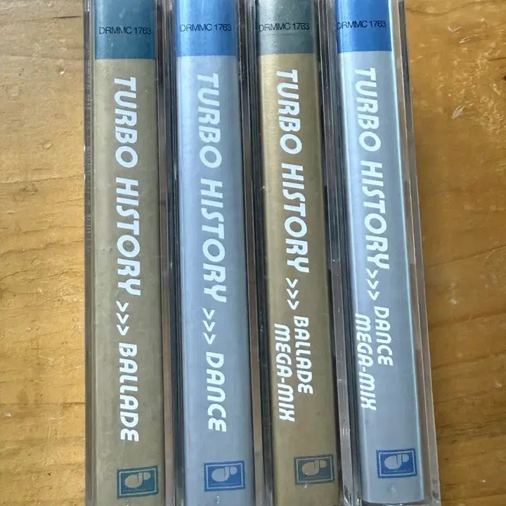 [BUNJANG] TURBO History 4 Cassette Tape Bundle Set / 터보 (TURBO) 히스토리 4카세트테이프