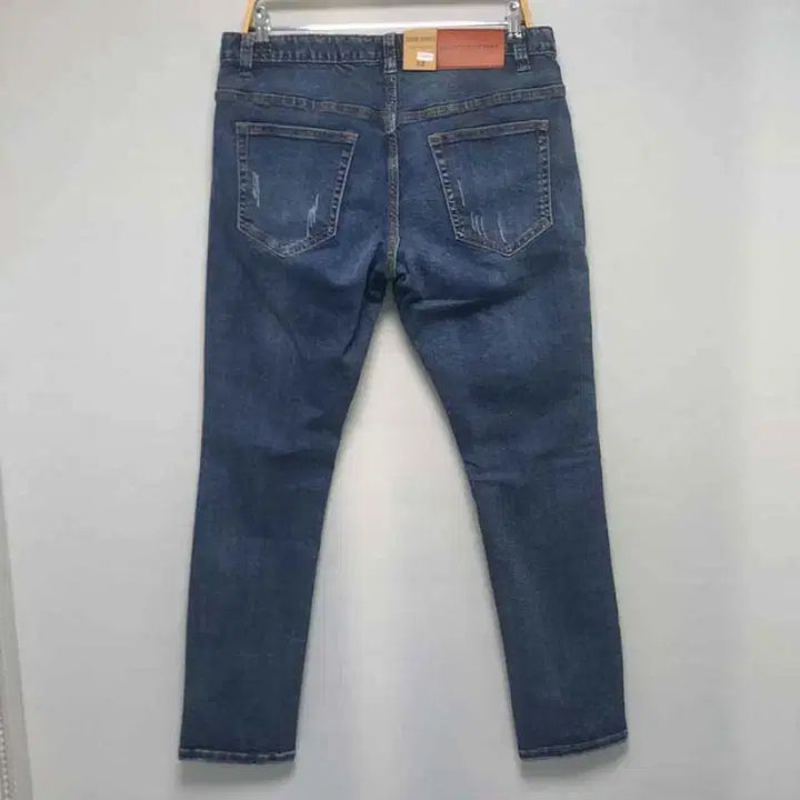 [BUNJANG] Slim-Fit Washed Jeans (Men&