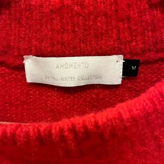 [BUNJANG] AMOMENTO Fluffy Brushed Long Sleeve Knit M / 아모멘토 플러피 브러쉬드 롱슬리브 니트 M