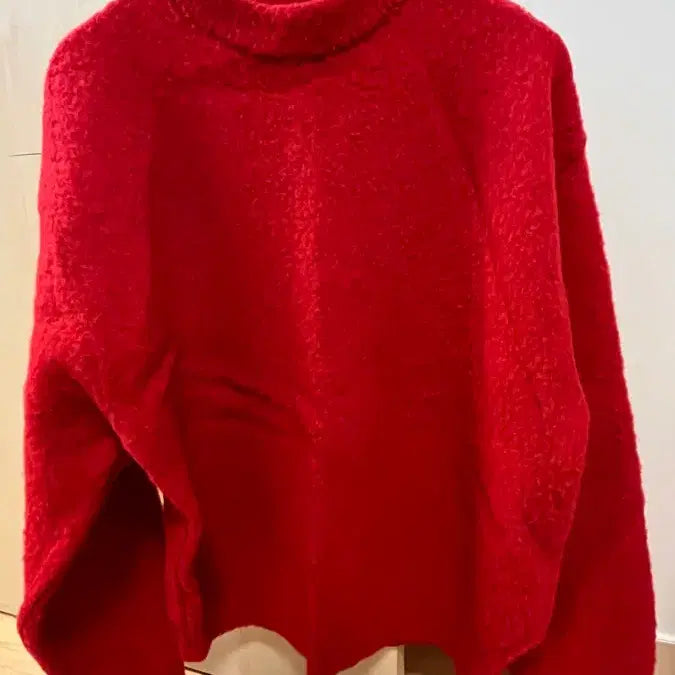[BUNJANG] AMOMENTO Fluffy Brushed Long Sleeve Knit M / 아모멘토 플러피 브러쉬드 롱슬리브 니트 M