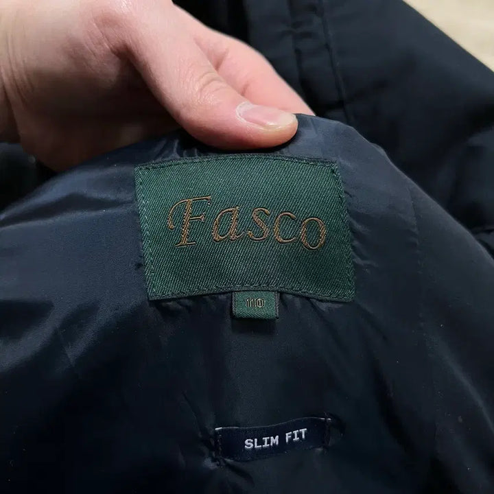 [BUNJANG] PASCUCCI Classic Slim Fit Insulated Padded Jumper (Navy) 2XL / 파스코 신슐레이트 클래식 슬림핏 패딩 점퍼 [네이비] 2XL110