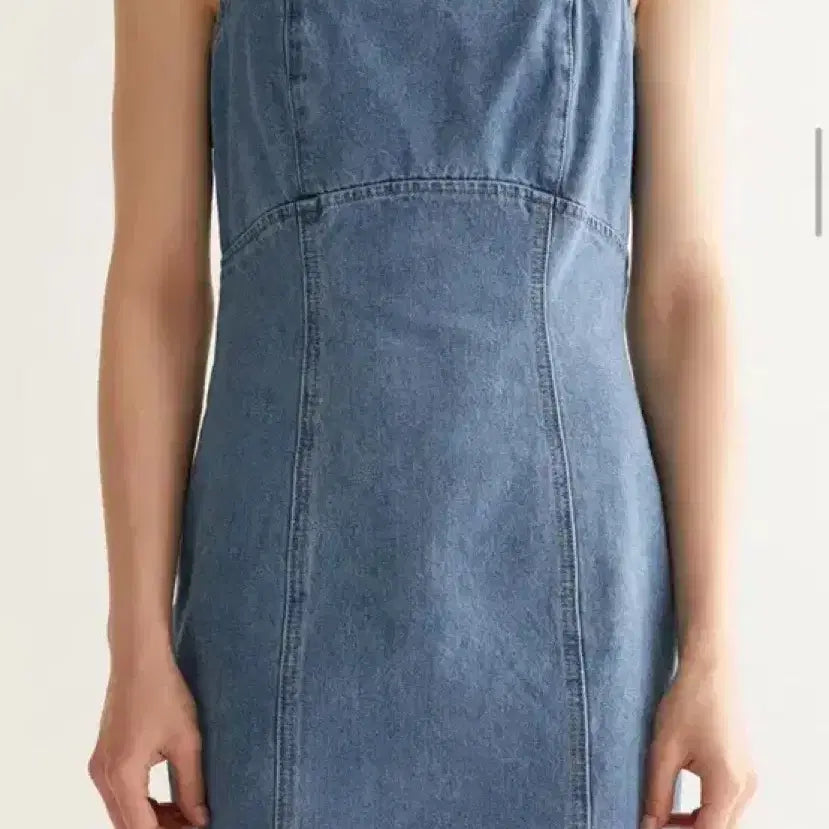 [BUNJANG] Denim Dress - New with Tag / 청데님원피스 새상품