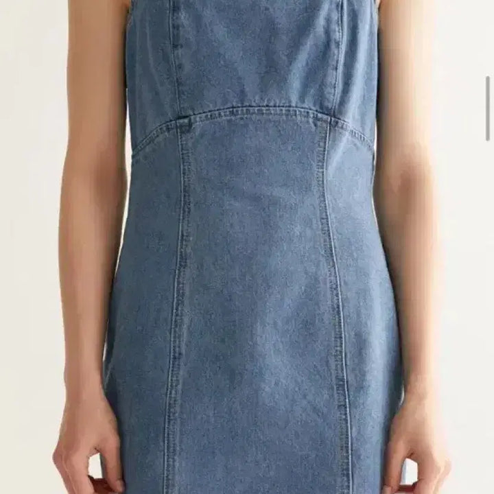 [BUNJANG] Denim Dress - New with Tag / 청데님원피스 새상품