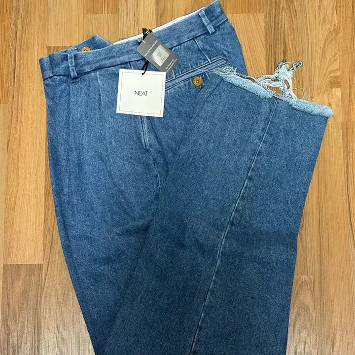 [BUNJANG] Unused Knit Chino Denim Pants / (새상품) neat 니트 데님 해도면 46사이즈