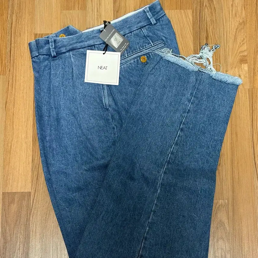 [BUNJANG] Unused Knit Chino Denim Pants / (새상품) neat 니트 데님 해도면 46사이즈