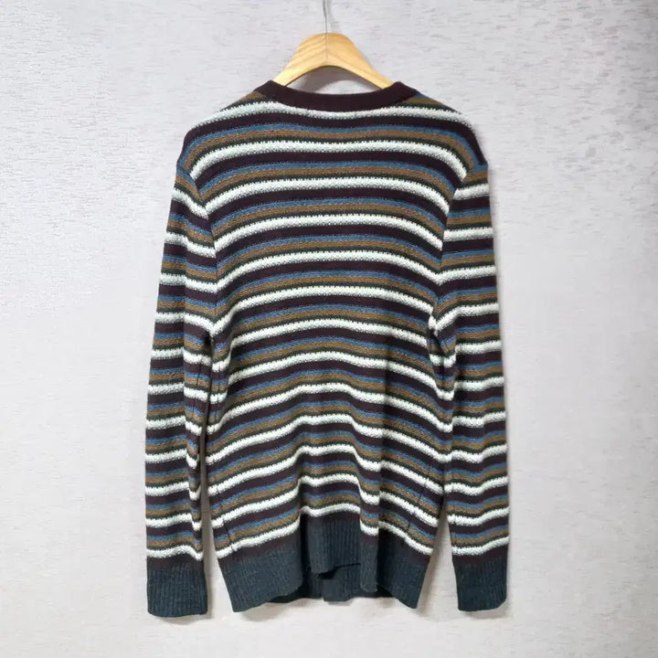 [SOLD OUT] B3-11/시리즈 스트라이프 니트가디건 남성