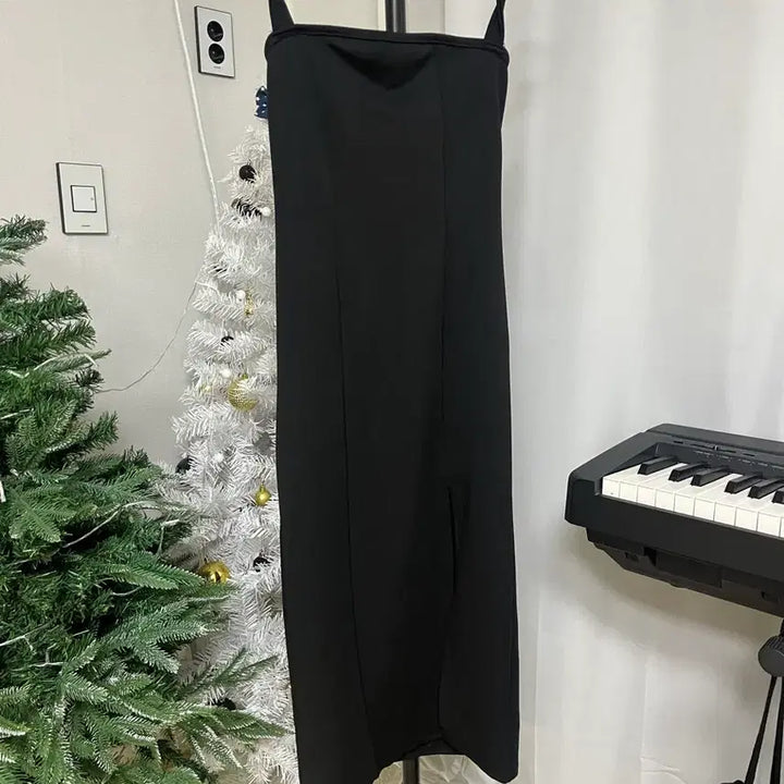 [BUNJANG] Black Long Sleeveless Dress / 블랙 롱 나시 원피스
