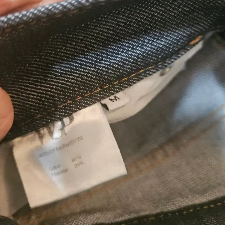 [SOLD OUT] 30-31 M) WGB 아메카지룩 세미와이드  데님 청바지