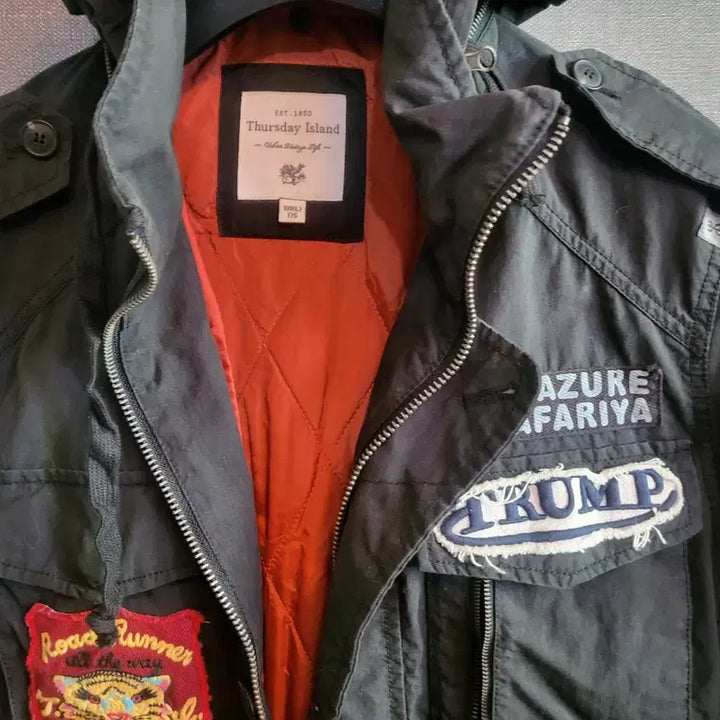 [BUNJANG] Thursday Island Vintage Field Jacket / [미사용 새상품] Thursday Island 내피 탈부착빈티지 야상자켓