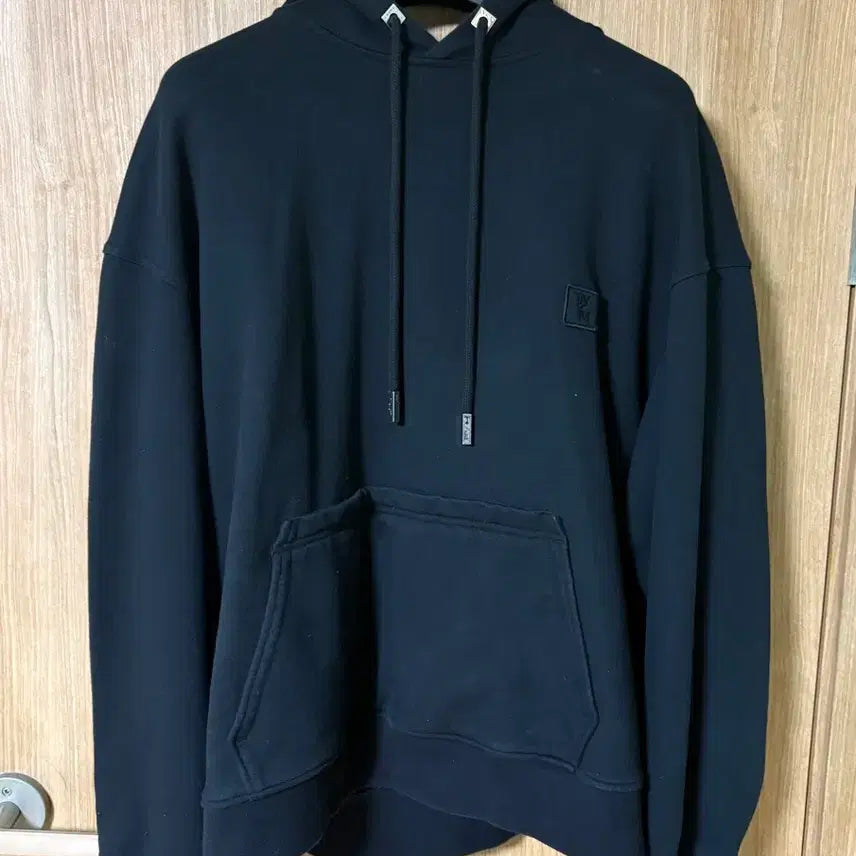 [BUNJANG] Wooyoungmi Flower Hoodie (52) Black / { 52 / 23FW } 우영미 플라워 후드티