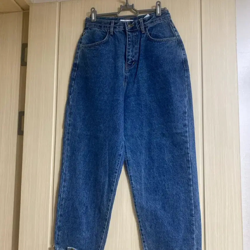 [BUNJANG] Wide Balloon Fit Jogger Jeans / 새상품 조거 벌룬 와이드 청바지