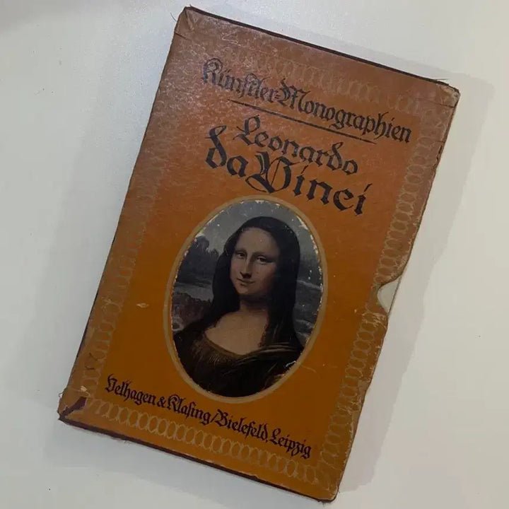 [BUNJANG] Leonardo da Vinci Art Book 1924 Vintage / 레오나르도 다빈치 화집 1924년 빈티지