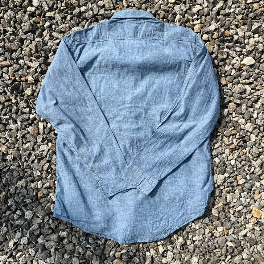 [BUNJANG] Prentiss 70s Chambray Shirt / 70s Prentiss(made USA) 빈티지 샴브레이 셔츠