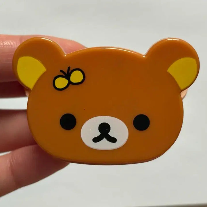 [BUNJANG] San-X Rilakkuma Face Butterfly Clip / (고전) 산엑스 리락쿠마 얼굴 나비집게