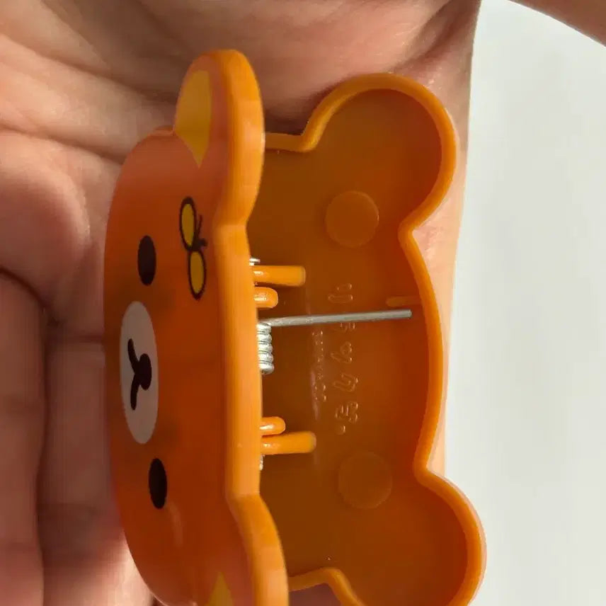 [BUNJANG] San-X Rilakkuma Face Butterfly Clip / (고전) 산엑스 리락쿠마 얼굴 나비집게