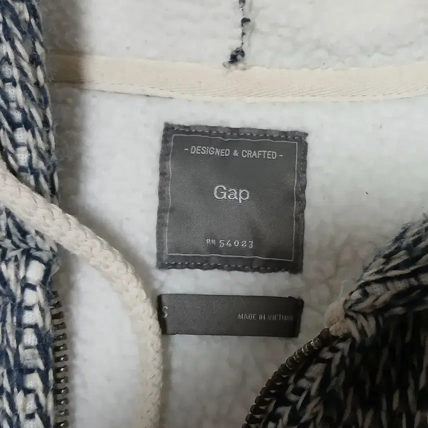 [BUNJANG] GAP Thick Fleece Hoodie Jacket (S, fits M) / 갭 GAP 두툼기모 후드집업 S 실사이즈 M