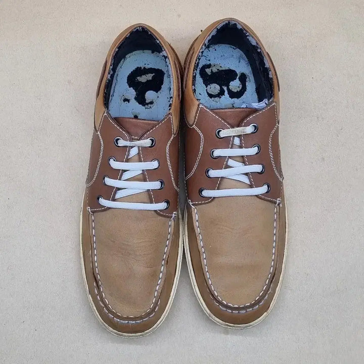 [BUNJANG] Elcanto Leather Sneakers 245 / 엘칸토 가죽스니커즈 245