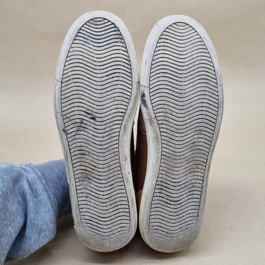 [BUNJANG] Elcanto Leather Sneakers 245 / 엘칸토 가죽스니커즈 245