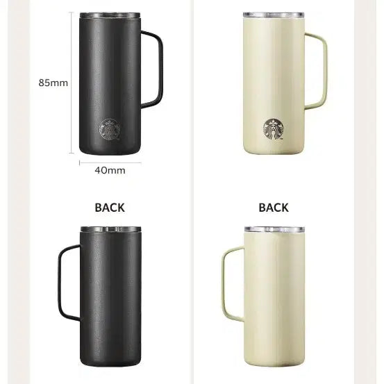 [BUNJANG] Starbucks Miniature Tumbler Keyring Set - Butter Yellow / 스타벅스 미니어처 텀블러 키링 세트/버터옐로우