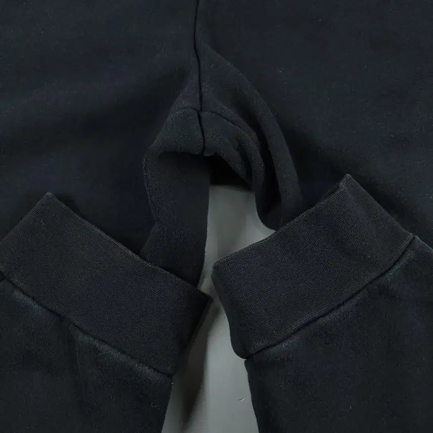 [BUNJANG] Nike Air Jordan Jumpman Logo Fleece Jogger Pants / 나이키 에어조던 블랙 화이트 점프맨 빅로고 밴딩 기모 조거팬츠 스웻팬츠